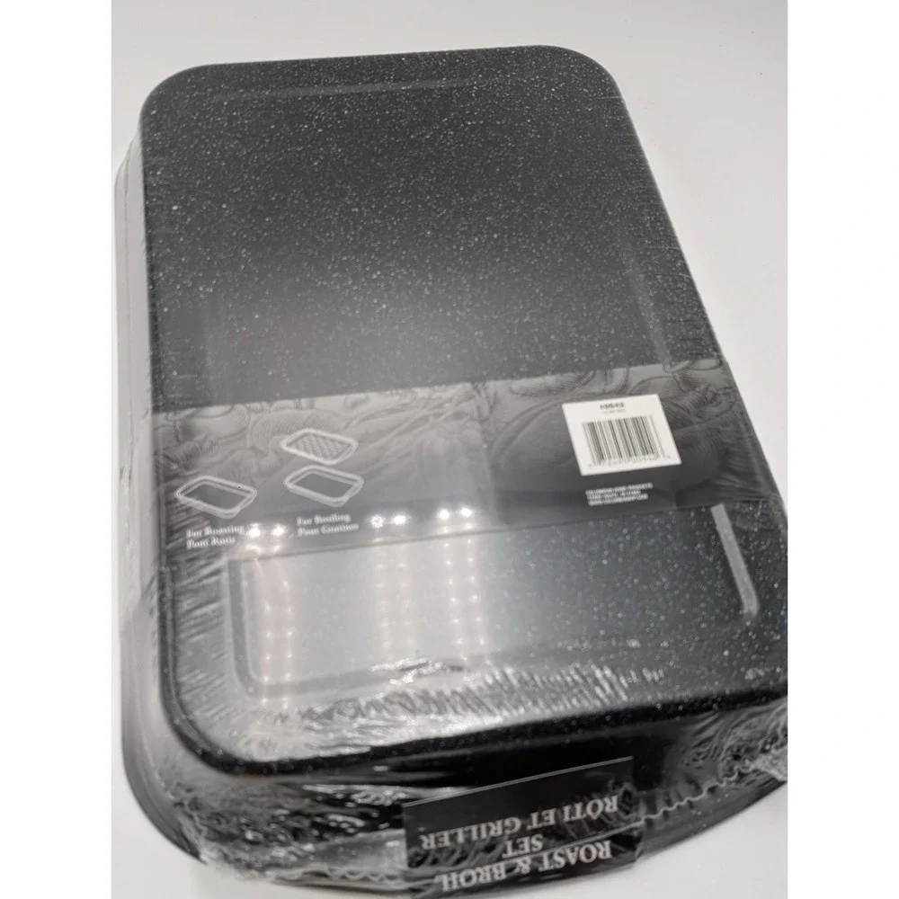 Graniteware Roasting  Rack & Broiler Rack Size 19x12x2 in